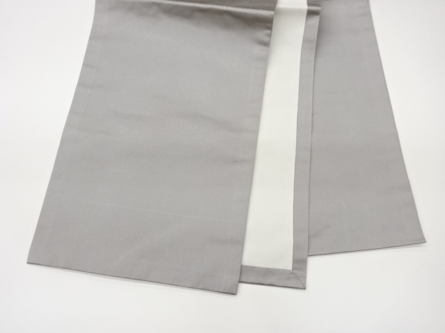  花葉模様織出し開き名古屋帯（額縁仕立て）